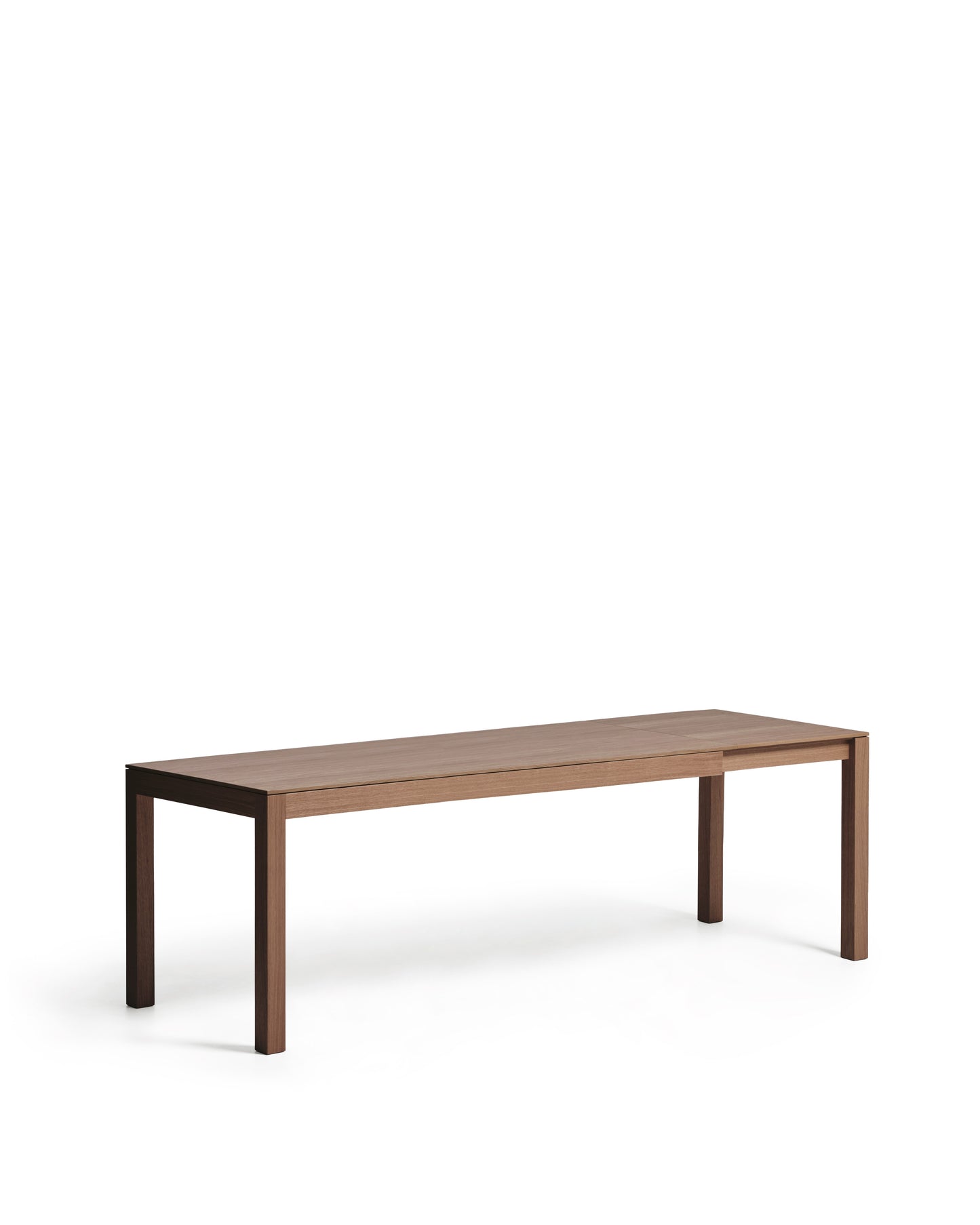 Kave Home Narevi eettafel uitschuifbaar rechthoek 210x100 cm Dark brown