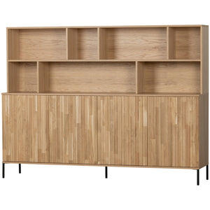 WOOOD Gravure wandkast Naturel
