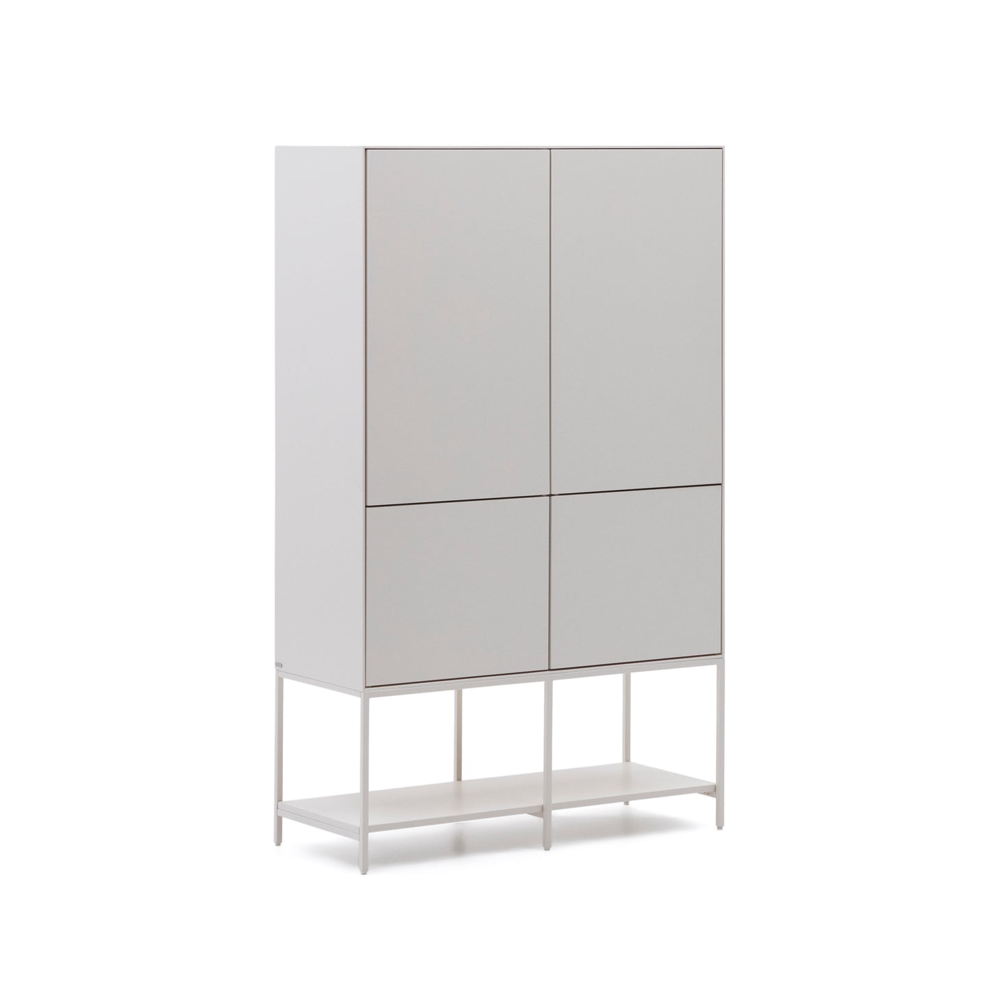 Kave Home Vedrana dressoir met 4 deuren Wit