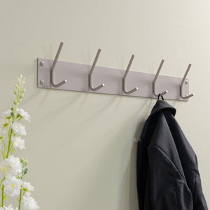 Spinder Design Fusion 5 wandkapstok Silky Taupe