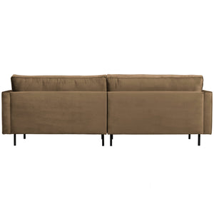 WOOOD Rodeo Classic 3-zits bank velvet Taupe