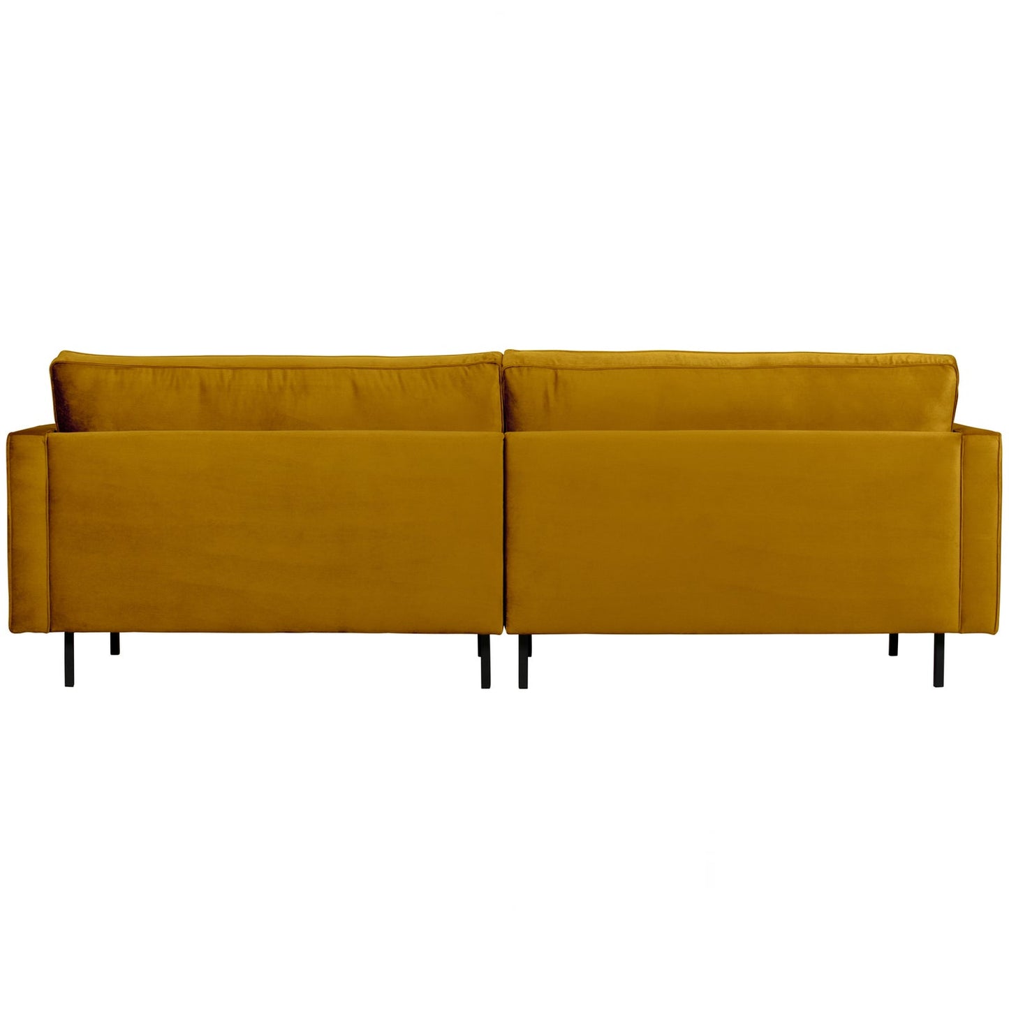 WOOOD Rodeo Classic 3-zitsbank velvet Okergeel