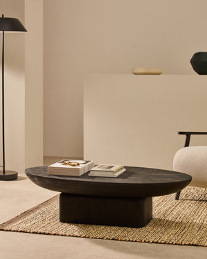 Kave Home Meghan fauteuil Pearl zwart