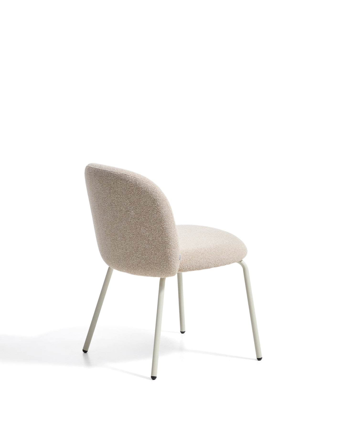 Kave Home Arino eetkamerstoel chenille Beige