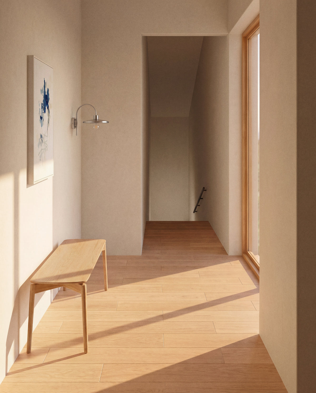 Kave Home Evera eetkamerbank Beige