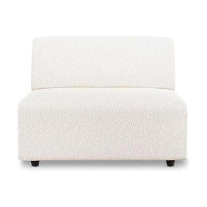 HKliving Jax bank middle Boucle Cream