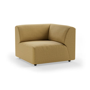 HKliving Jax bank right end Cocoon Beige