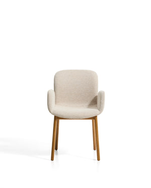 Kave Home Elnor eetkamerstoel Beige