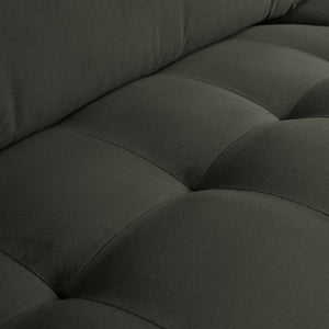 WOOOD Rodeo Classic 2,5-zits bank velvet Antraciet