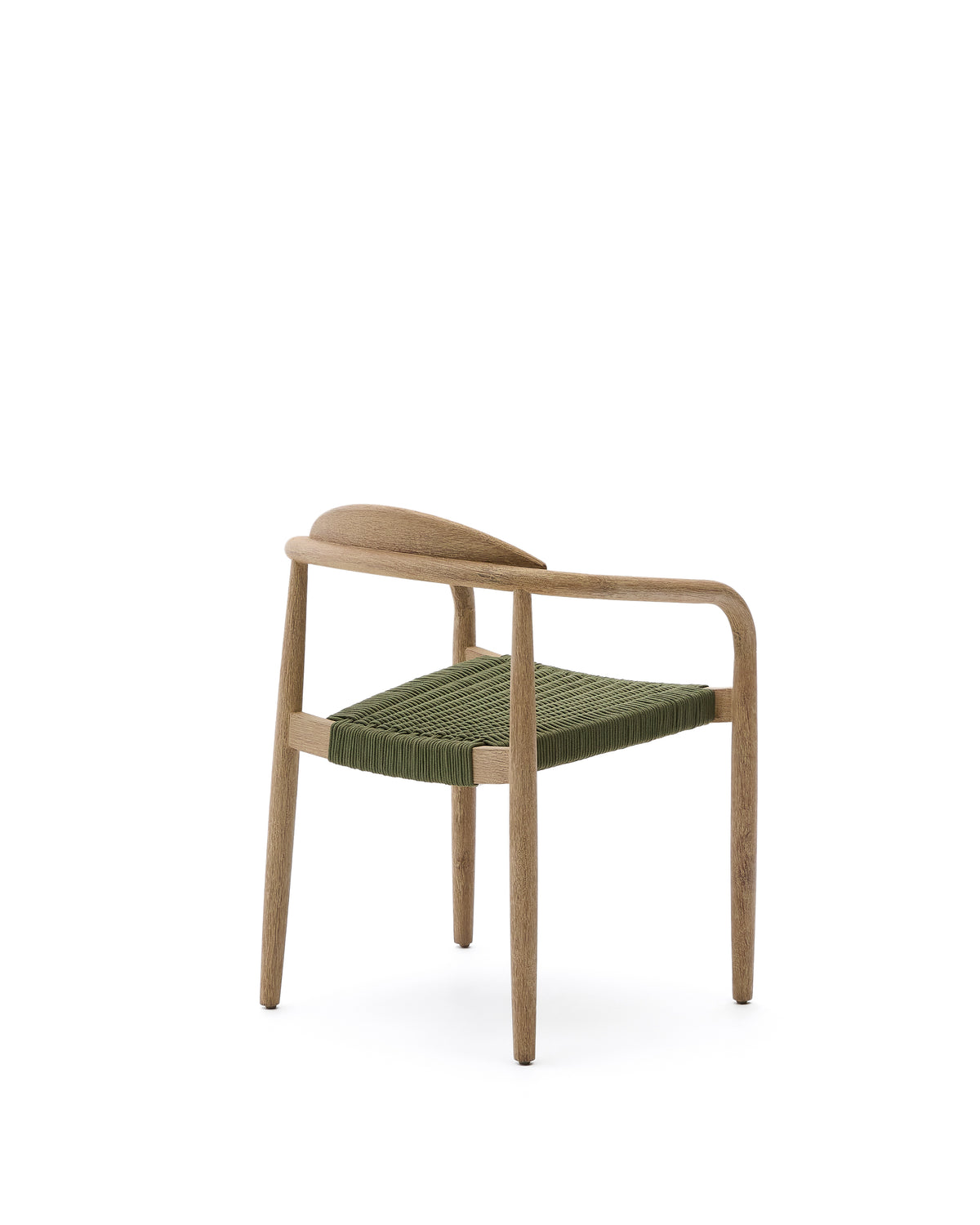 Kave Home Nina armstoel Donkergroen