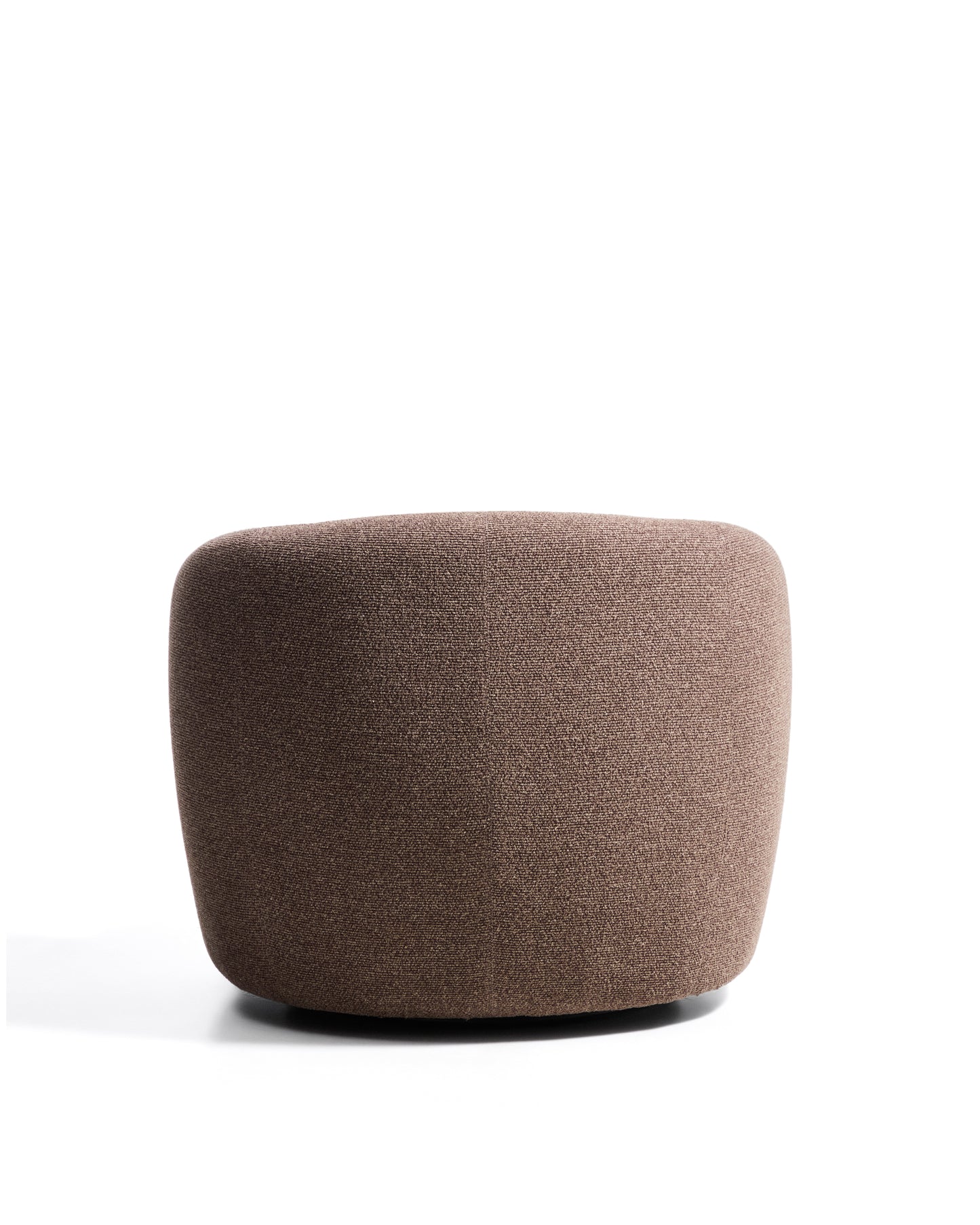Kave Home Odenia fauteuil brandvertragende bouclé Dark brown