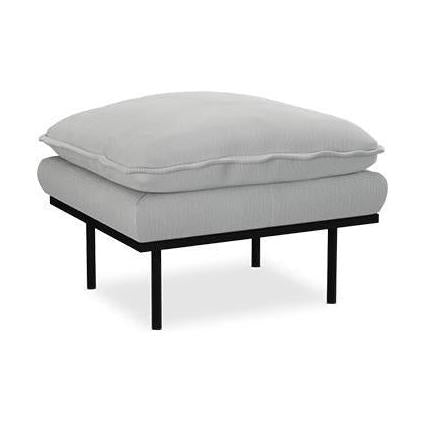 HKliving Retro hocker Corduroy Rib Cream
