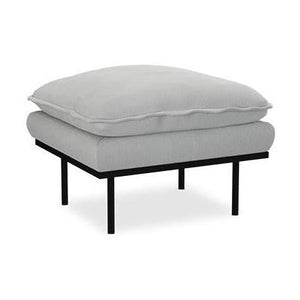 HKliving Retro hocker Corduroy Rib Cream
