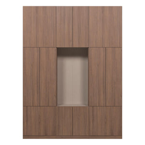 WOOOD Build wandkast 162 cm Bruin