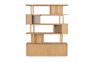 Zuiver Barbier boekenkast Naturel