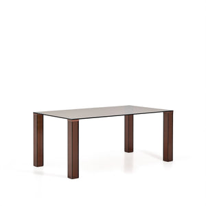 Kave Home Adularia eettafel 160x90 cm Bruin