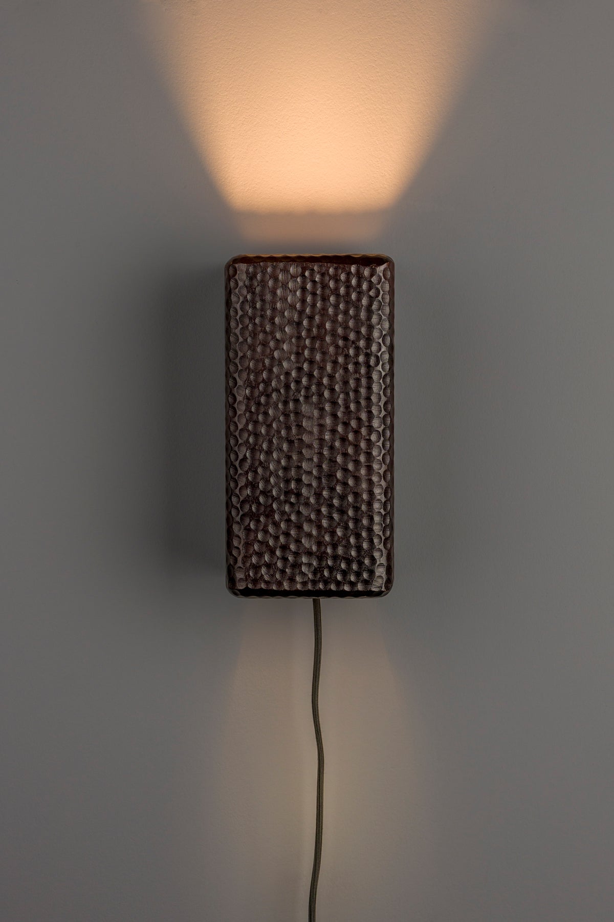Dutchbone Marnix wandlamp Walnoot