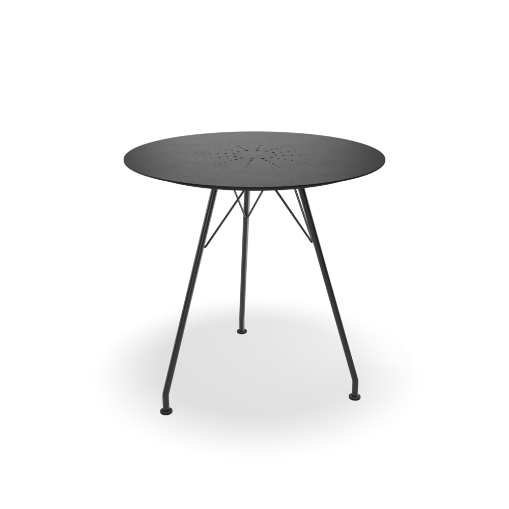 Houe Circum Café Table Ø74 Black