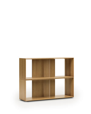 Kave Home Litto kast 2 modulaire planken eiken