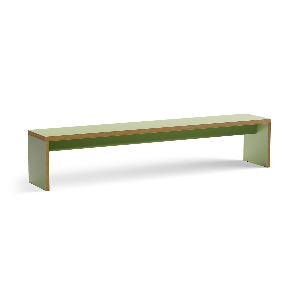 HKliving Bench eetkamerbank 220 cm Pistache