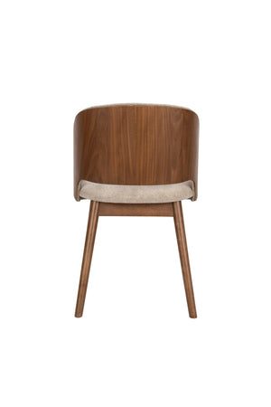 Dutchbone Velore eetkamerstoel Beige