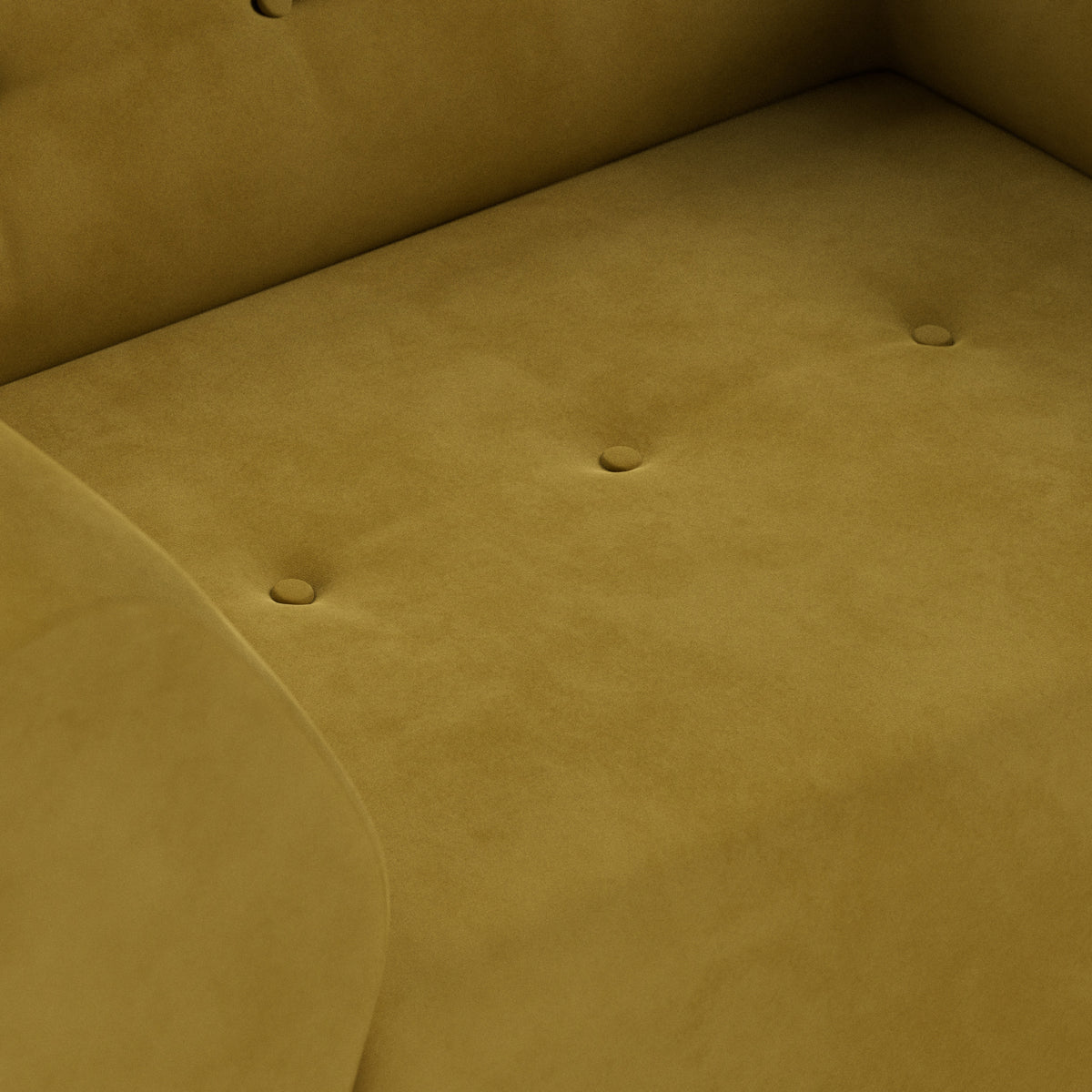 HKliving Vint loveseat Royal Velvet Thai Curry
