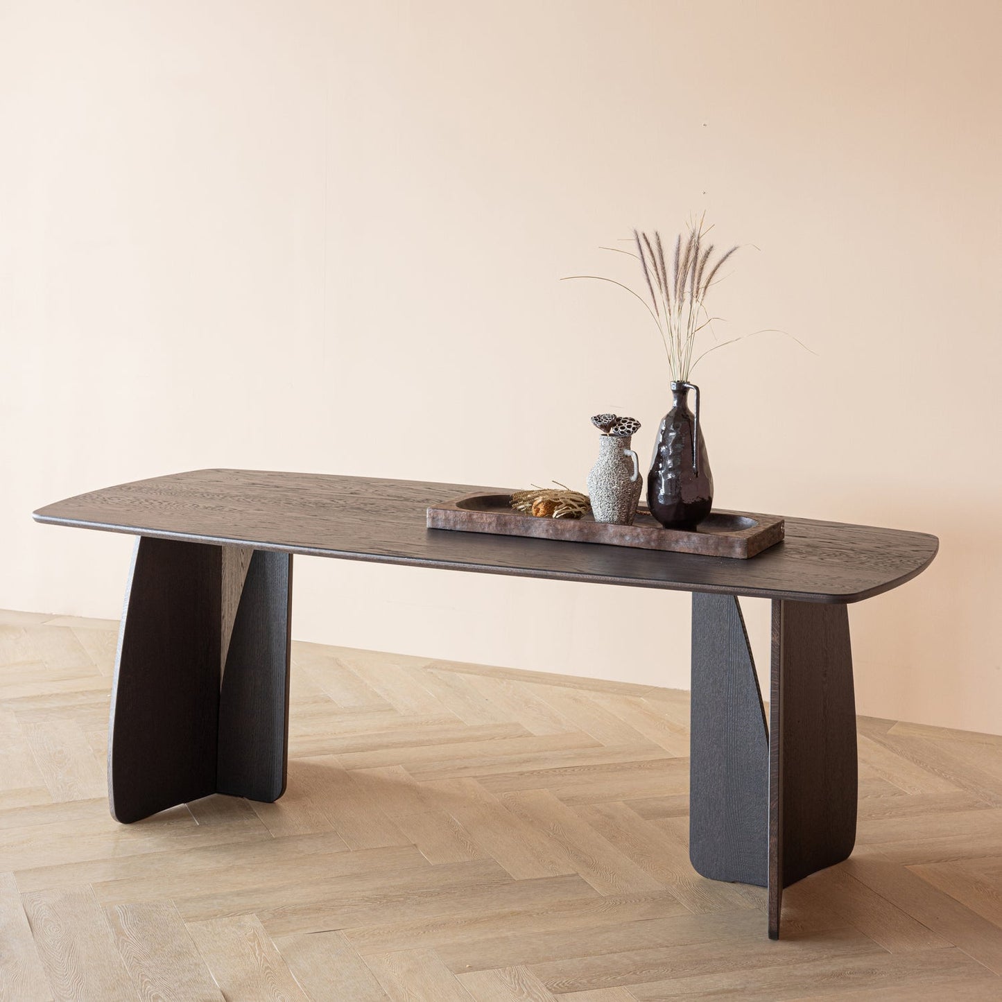 WOOOD Veere eettafel 220x100 cm Mystic Brown