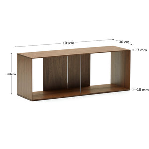 Kave Home Litto opbergkast walnoot 101 x 38