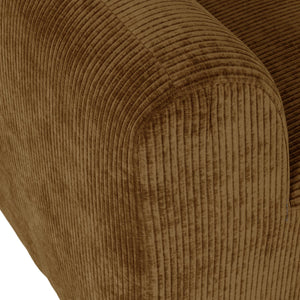 WOOOD Mojo Base eetkamerbank 164 cm rib Honinggeel