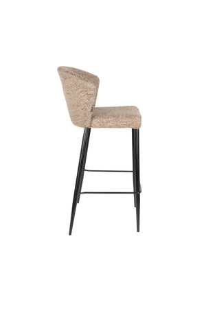 Dutchbone Georgia barkruk H73 Soft Brown