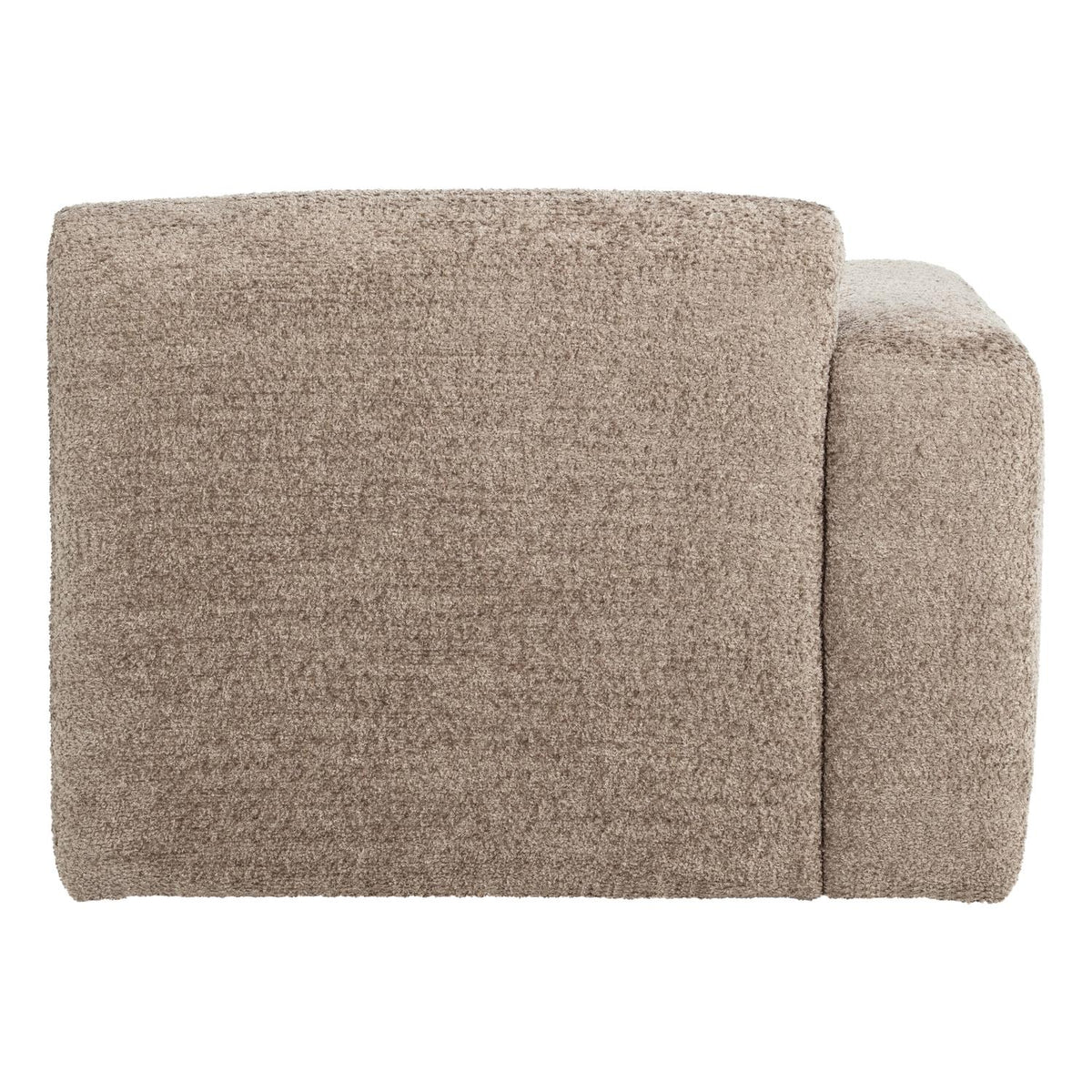 WOOOD Mojo Base 1-zits element arm links wollig Donkerzand