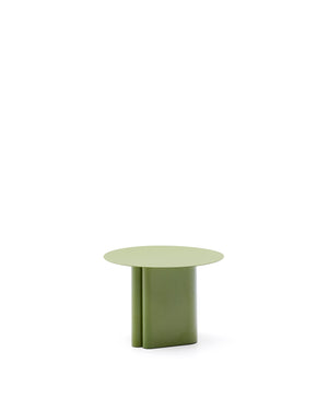 Kave Home Arvin bijzettafel Rond Ø55 cm Groen