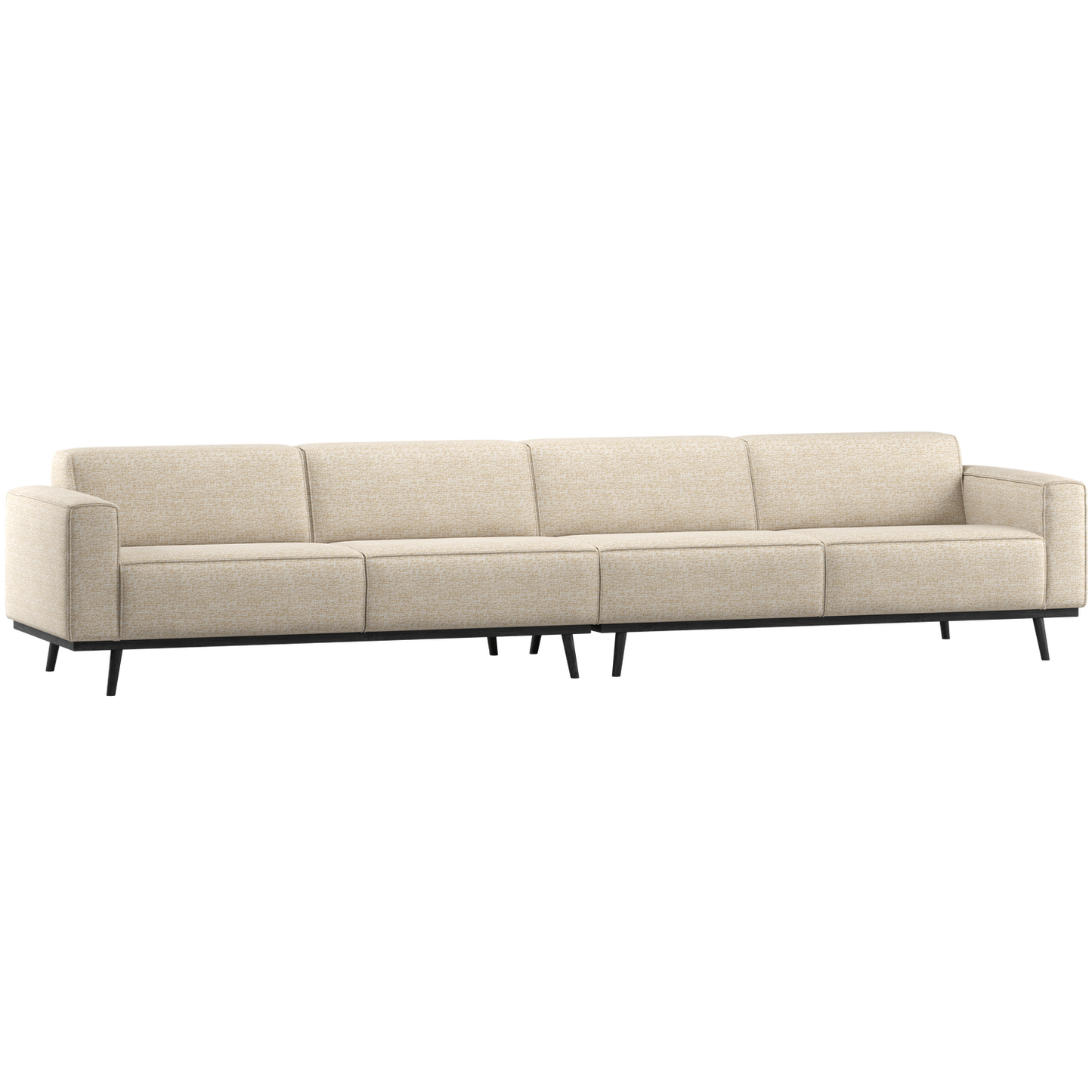 WOOOD Statement XL 4-zits bank 372 cm Beige Melange