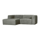 WOOOD Bean chaise longue bank links Structure Velvet Waterplant