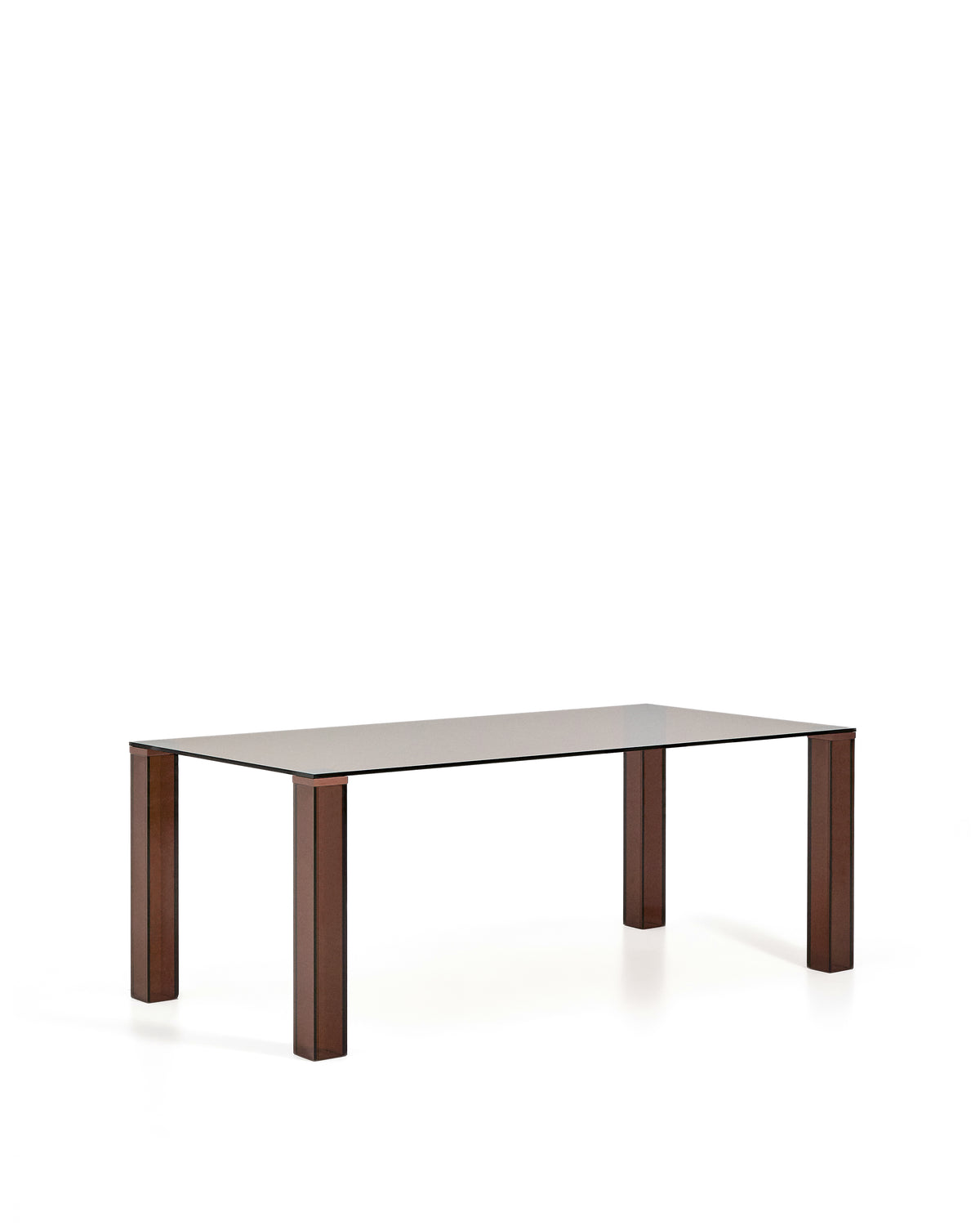 Kave Home Adularia eettafel 200x100 cm Bruin