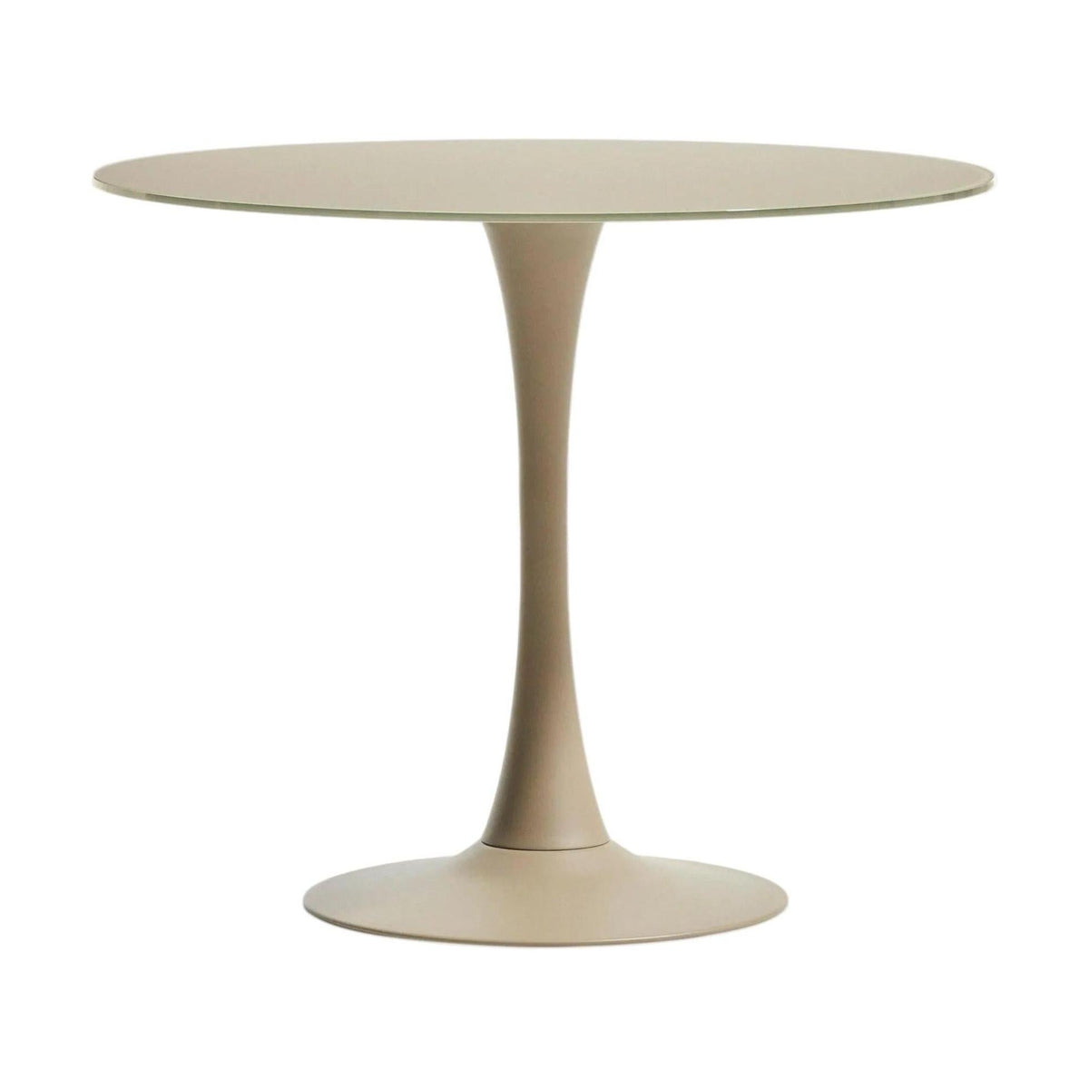 Kave Home Vedira eettafel Ø90 cm Taupe