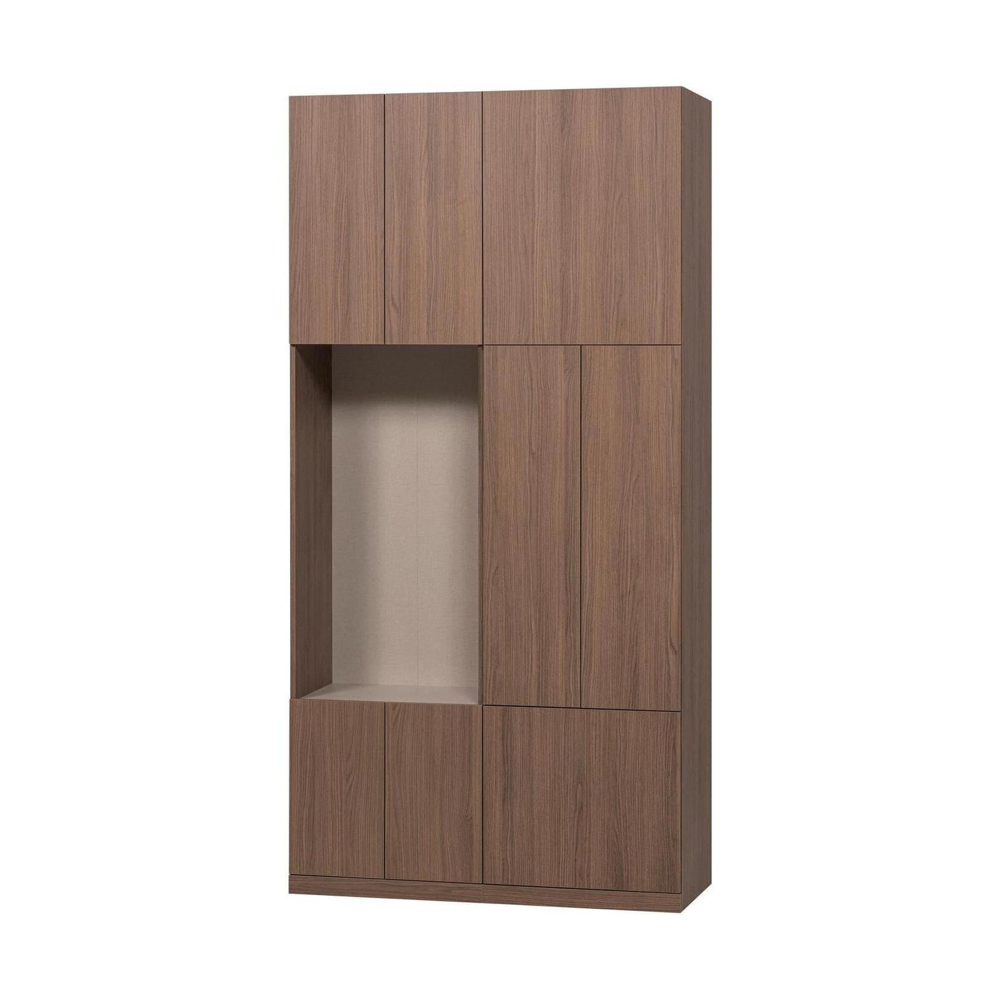 WOOOD Build wandkast combinatie 108 cm Bruin