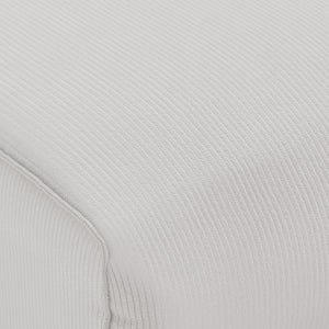 HKliving Flake hocker Corduroy Rib Cream