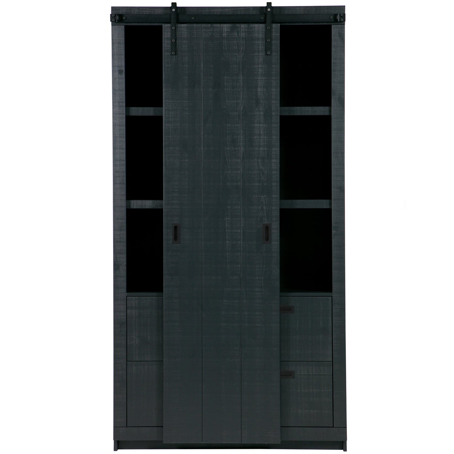 vtwonen Slide Barn kast Zwart