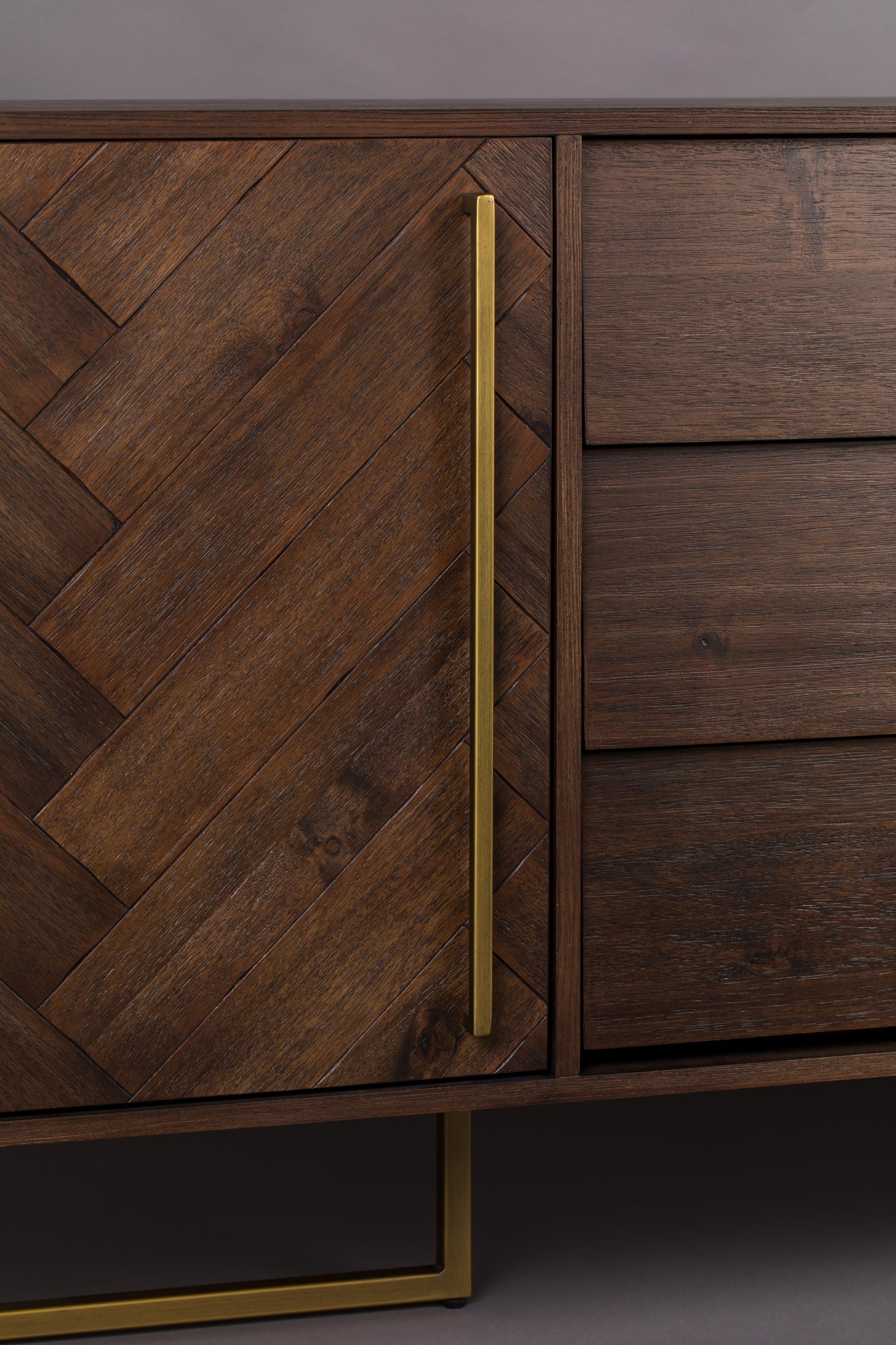 Dutchbone Class dressoir hoog Walnoot