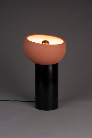 Dutchbone Zahra tafellamp Terracotta