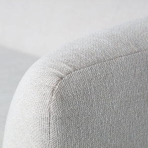 WOOOD Sloping 3-zits bank Pearl Melange