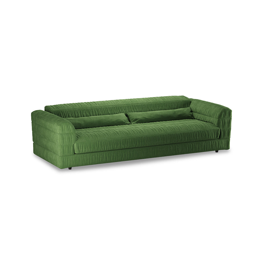 HKliving Club bank royal velvet Green