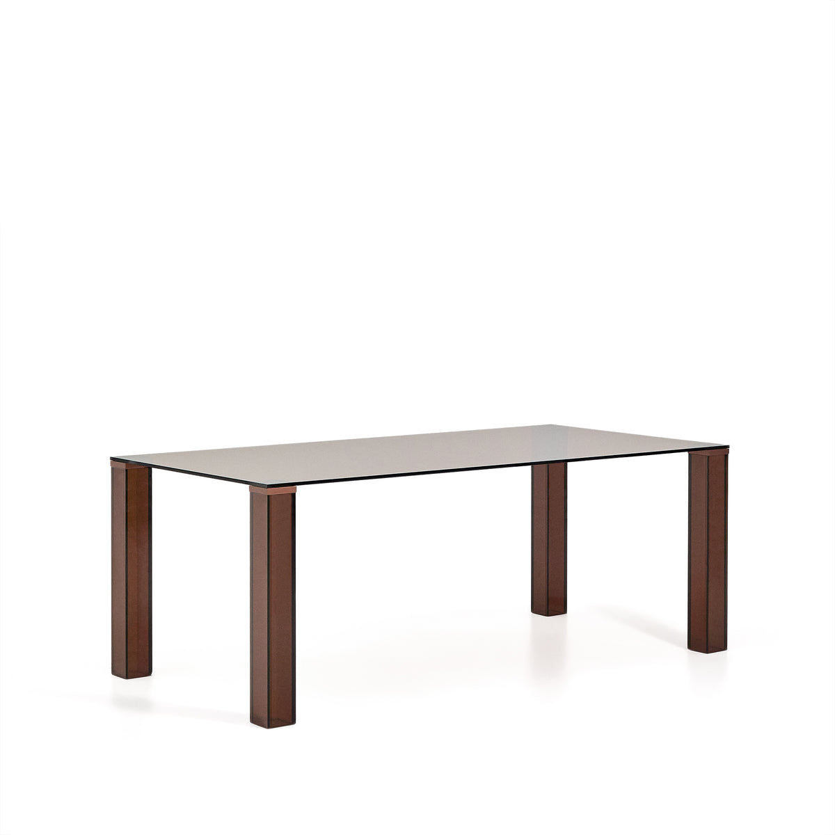 Kave Home Adularia eettafel 200x100 cm Bruin