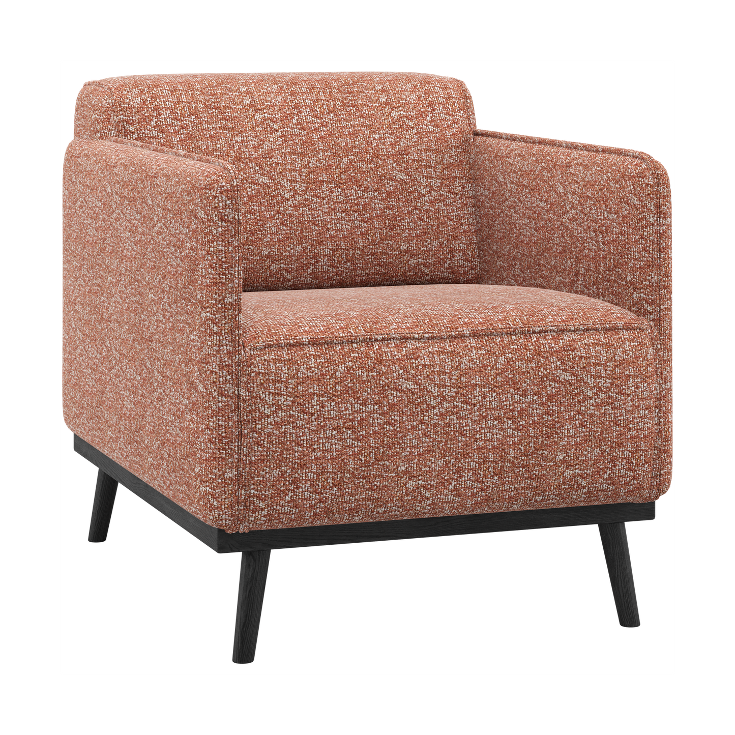 WOOOD Statement fauteuil met arm Terra Melange