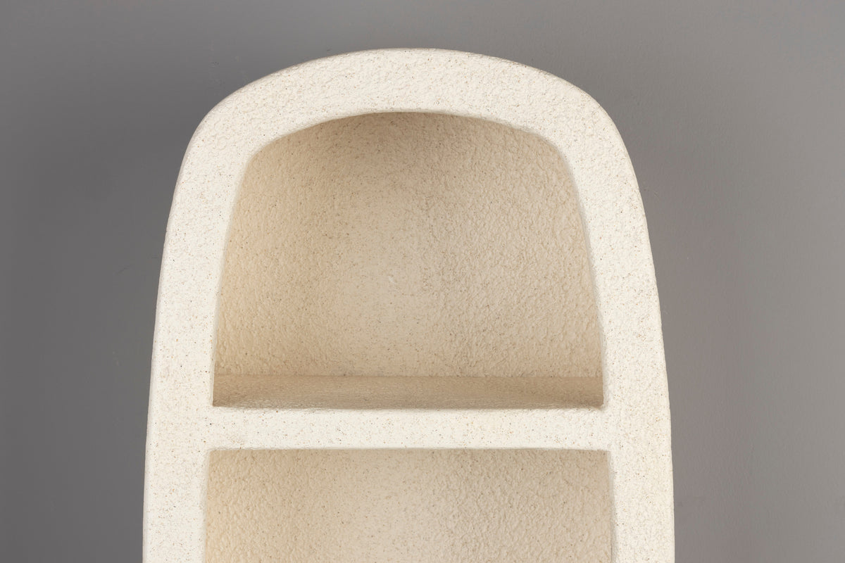 Dutchbone Veda wandkast 2 planken Beige