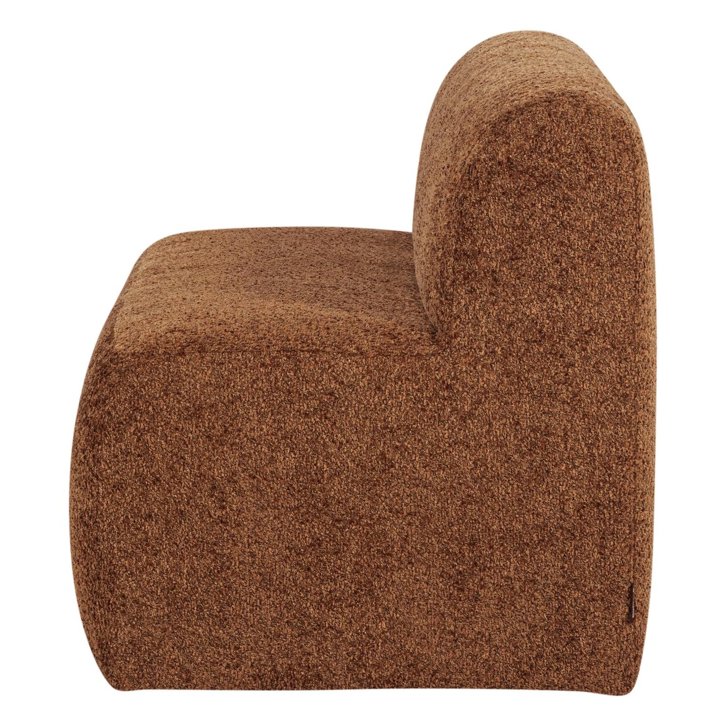 WOOOD Mojo Base eetkamerbank 164 cm wollig Roestbruin