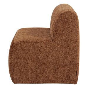 WOOOD Mojo Base eetkamerbank 164 cm wollig Roestbruin