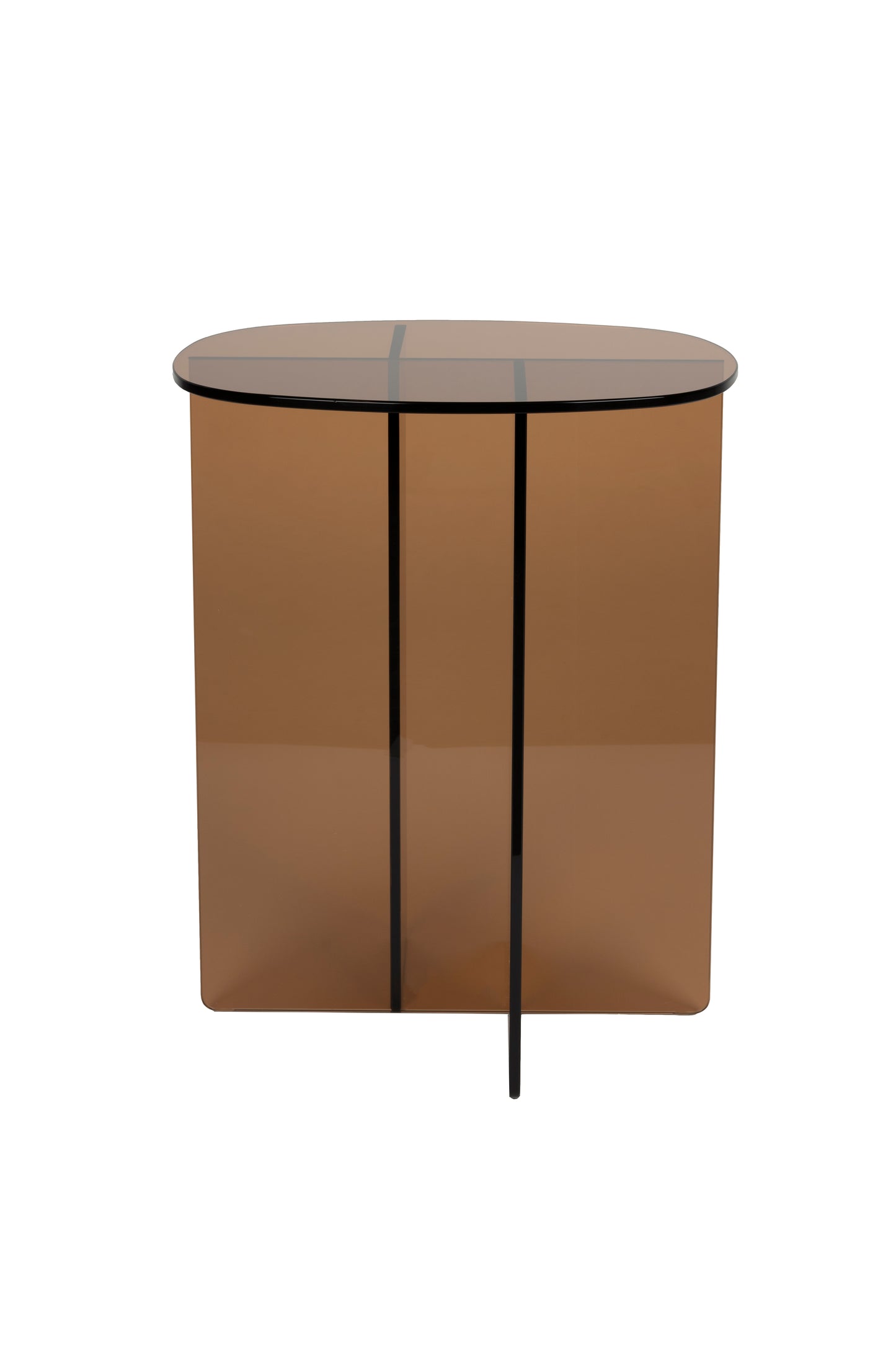 Zuiver Linea bijzettafel Bruin
