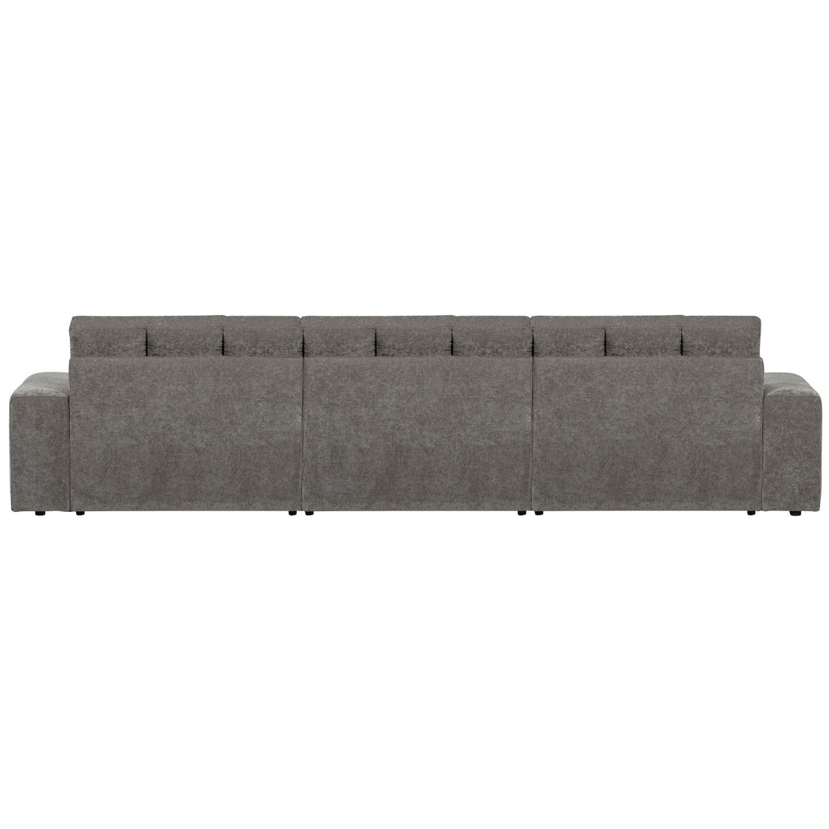 WOOOD Second Date chaise longue bank links velvet Grijs